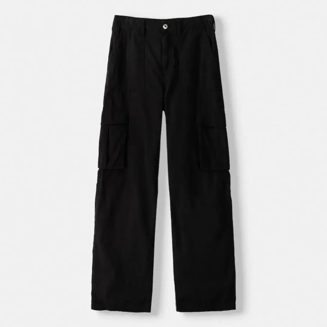High Waist Adjustable Cargo Pants