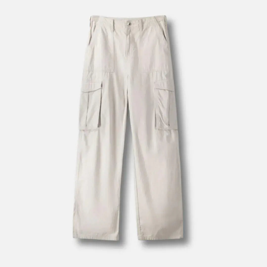 High Waist Adjustable Cargo Pants