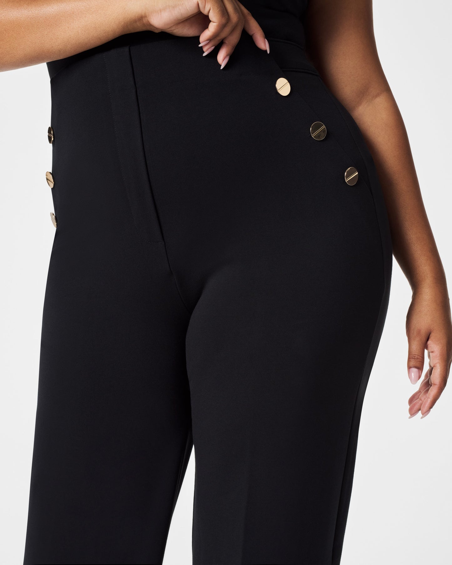 The Perfect Pant, Button Wide Leg