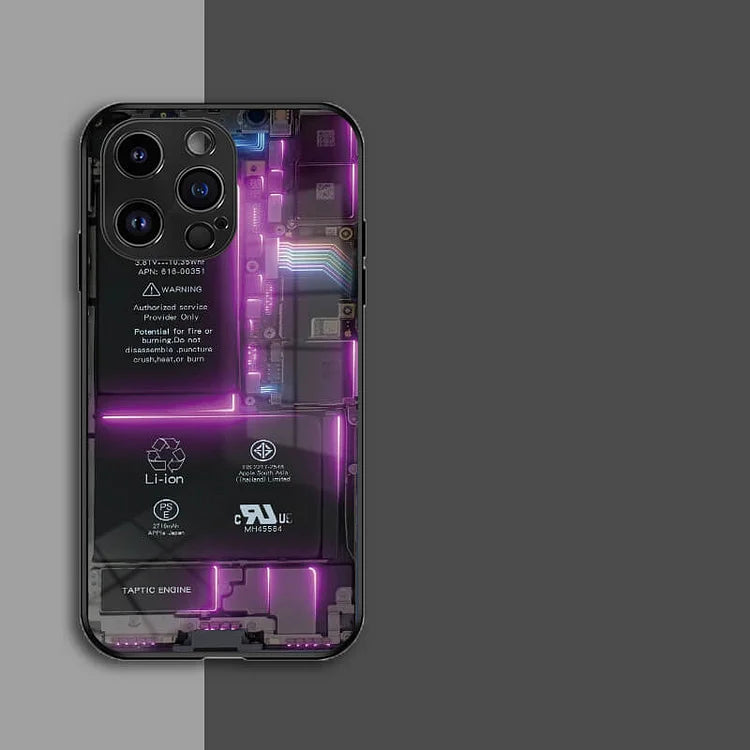 Circuit Board Glass Phone Case