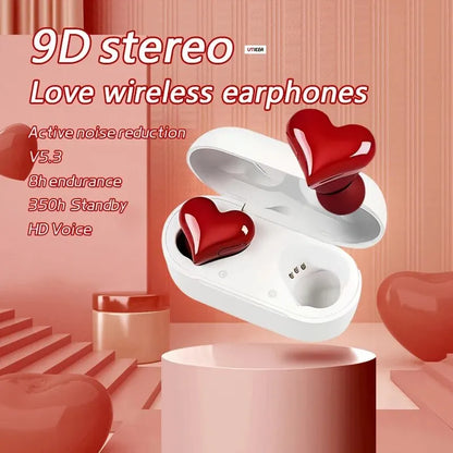 Heart Shaped Earbuds