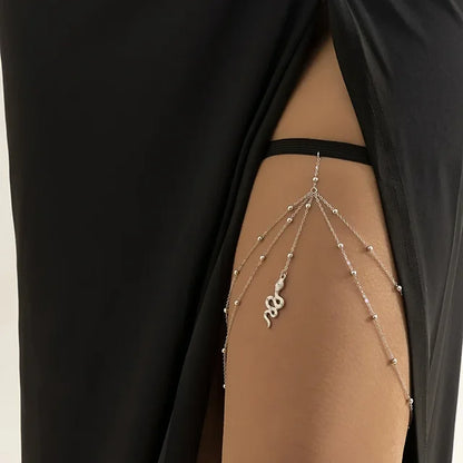 Leg Thigh Harness Chains