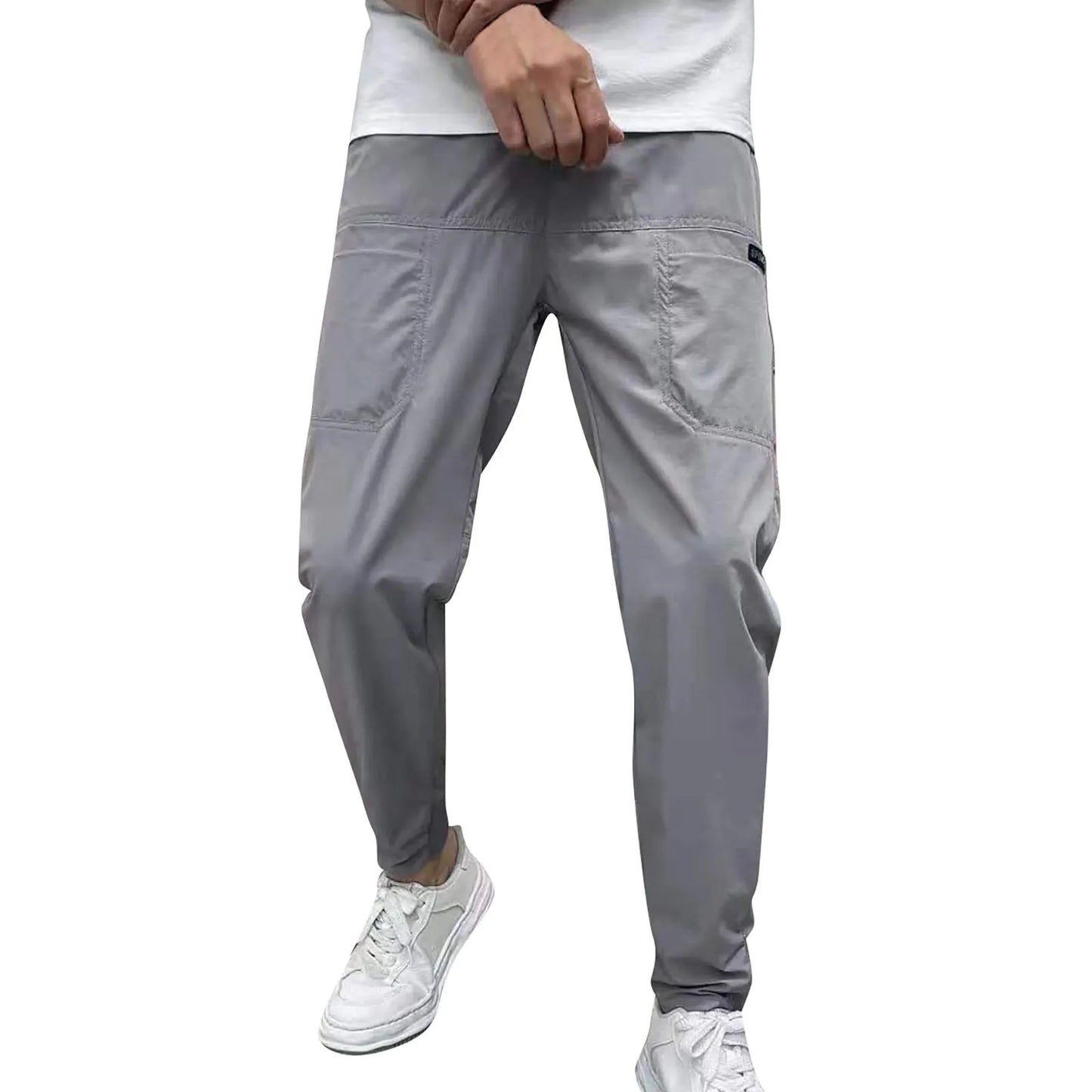 Men Stretchable Cargo Joggers