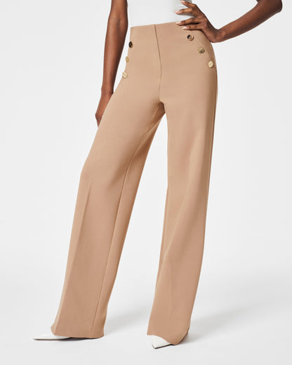 The Perfect Pant, Button Wide Leg