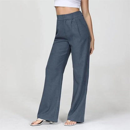 Wide Leg Tailored Pants